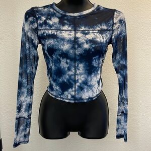 Women's Tie-Dye Long Sleeve Top